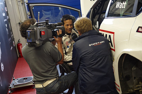 Der var weekenden igennem stor interesse omkring Jason Watt's deltagelse i WTCC løbet på Oschersleben.